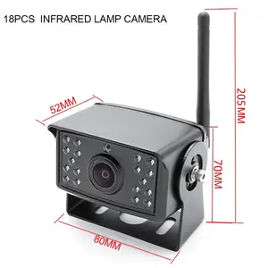 ProSight Draadloos HD digitaal 7 inch achteruitrijcamerasysteem met 2  achteruitrijcamera 's