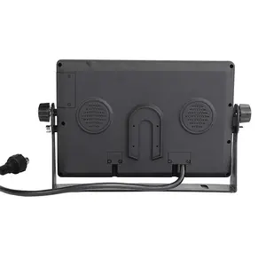 ProSight Professioneel 7 inch Splitscreen HD systeem met 2 Verwarmde Achteruitrijcamera 's en Truck en Trailerset