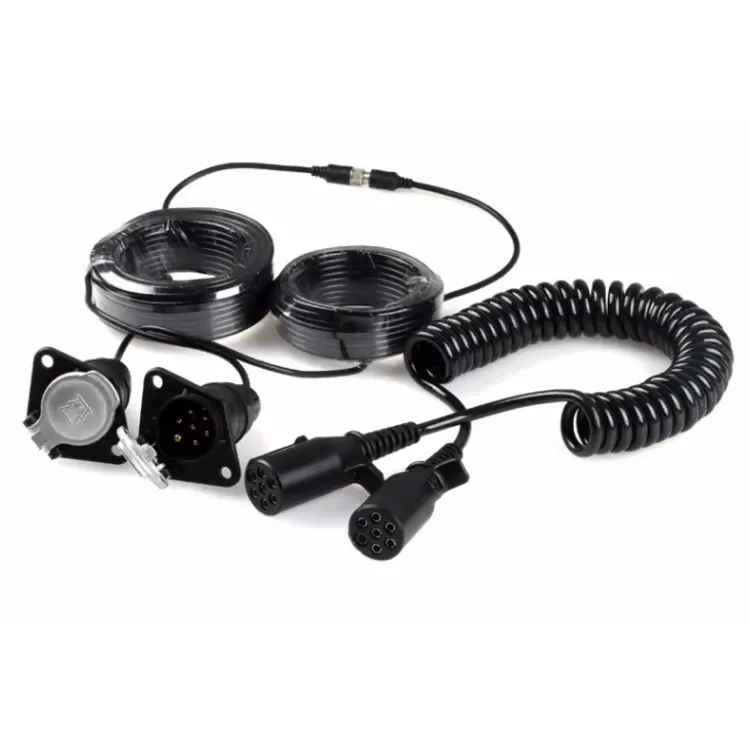 ProSight Professioneel 7 inch Splitscreen HD systeem met 2 Verwarmde Achteruitrijcamera 's en Truck en Trailerset