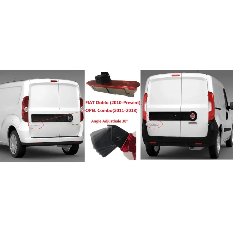 ProSight Achteruitrijcamera Fiat Doblo 2010-heden