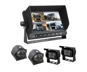 Achteruitrijcamera CM025 Led IR RCA Tulp aansluiting inbouw - SPY Tech