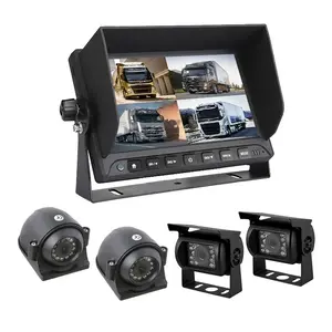 ProSight Achteruitrijcamera 7 inch HD Quad View met 4  camera 's + DVR