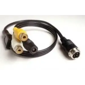 ProSight 4-pin male naar RCA (tulp) female adapter kabel + power