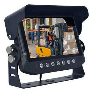 ProSight 7 inch AHD IPS monitor met waterdichte behuizing, 2 videokanalen, hoge helderheid en 9–36V voeding