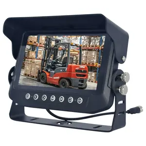 ProSight 7 inch AHD IPS monitor met waterdichte behuizing, 2 videokanalen, hoge helderheid en 9–36V voeding