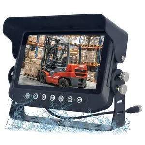 ProSight 7 inch AHD IPS monitor met waterdichte behuizing, 2 videokanalen, hoge helderheid en 9–36V voeding