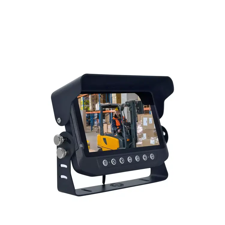 ProSight 7 inch AHD IPS monitor met waterdichte behuizing, 2 videokanalen, hoge helderheid en 9–36V voeding