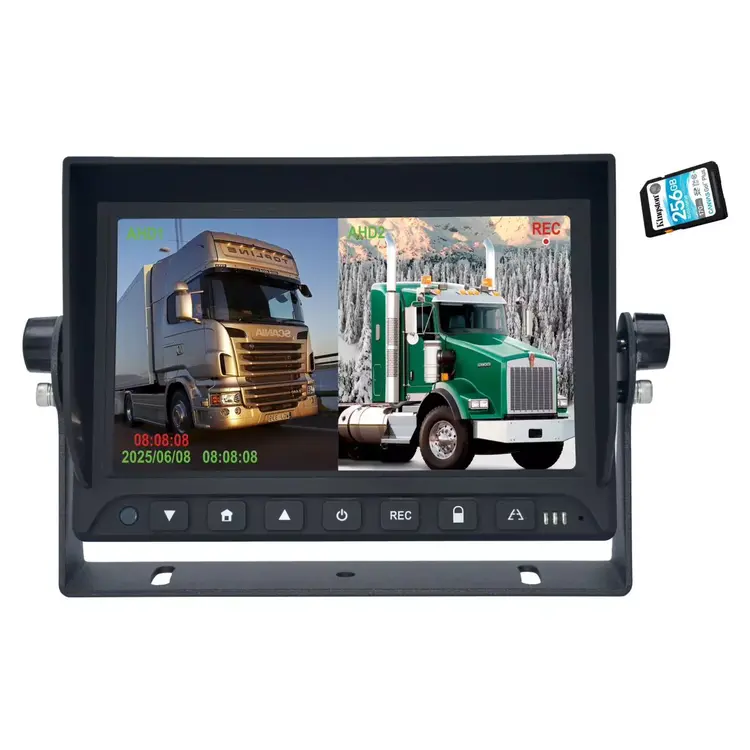 ProSight 7 inch Splitscreen Monitor - 2 camerabeelden tegelijkerijd