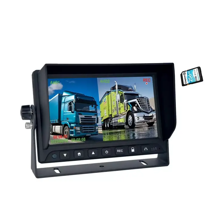 ProSight 7 inch Splitscreen Monitor - 2 camerabeelden tegelijkerijd
