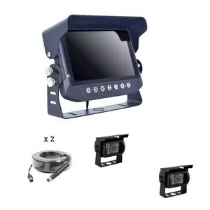 ProSight 7 inch AHD Quad systeem waterdichte monitor - 2 camera 's
