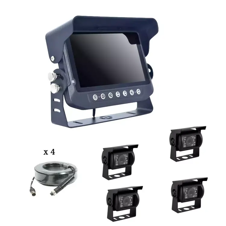 ProSight 7 inch AHD Quad systeem waterdichte monitor - 4 camera 's