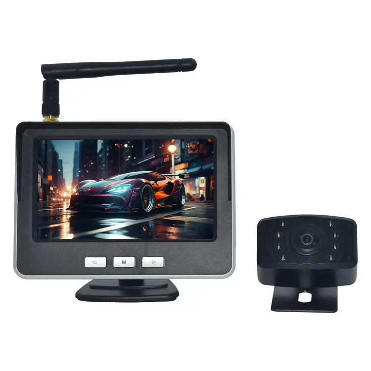 ProSight 4.3 " digitaal draadloos achteruitrijsysteem met 1 -  AHD 1080P camera 's en storingsvrije digitale verbinding