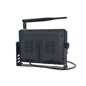 ProSight 9” digitaal draadloos achteruitrijsysteem met 2 AHD 1080P camera 's en storingsvrije digitale verbinding