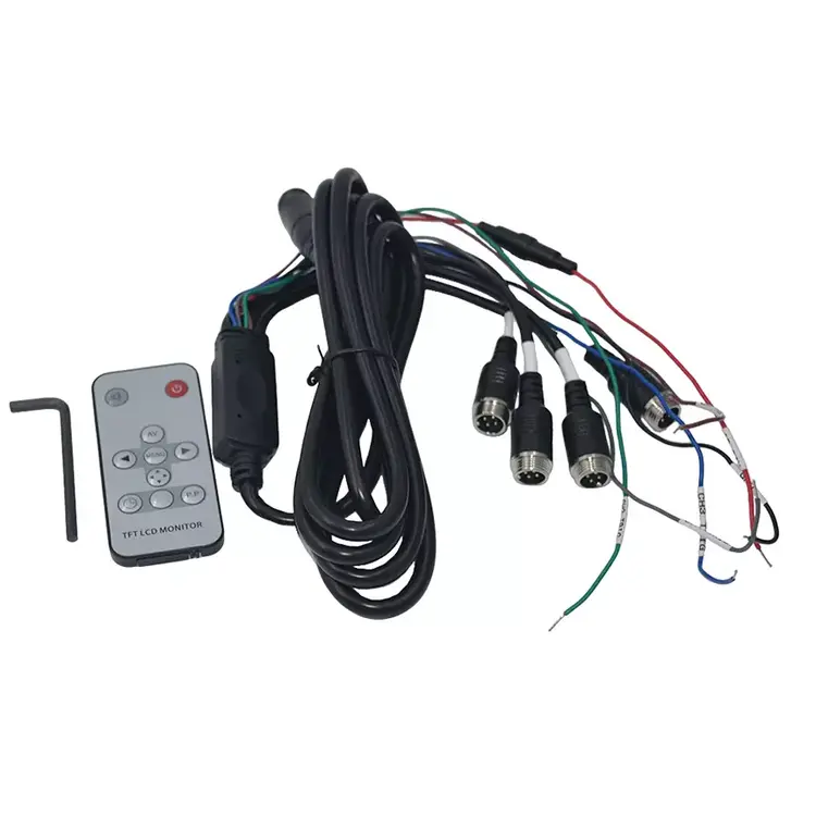 ProSight 9 inch HD Quad view monitor + dvr