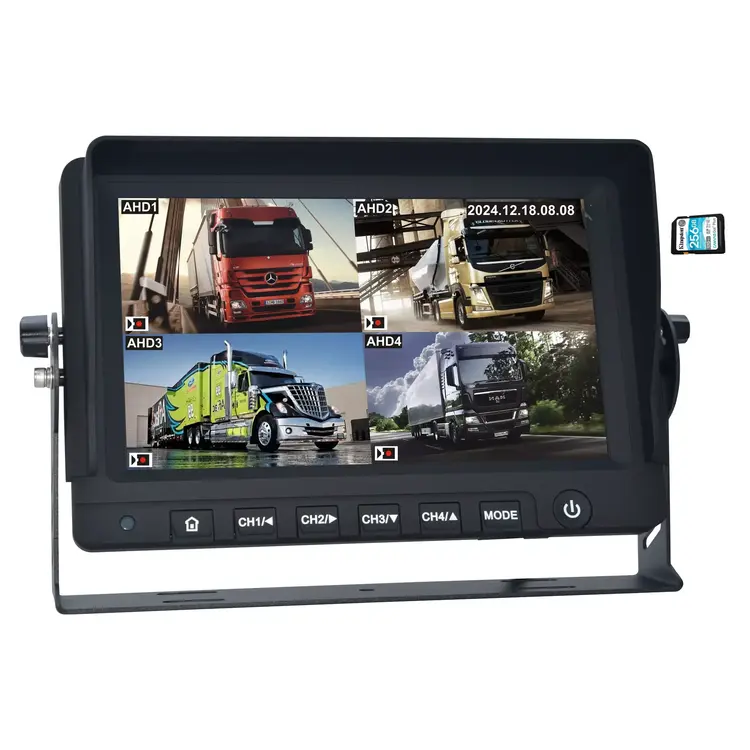 ProSight 9 inch HD Quad view monitor + dvr