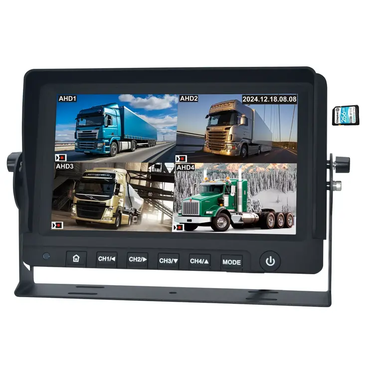 ProSight 9 inch HD Quad view monitor + dvr