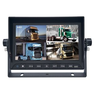 ProSight Professioneel 7 inch HD Quad View Achteruitrijcamera-systeem met 2 verwarmde camera 's