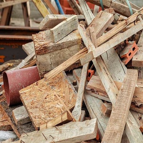 Bouw en sloopafval container 10m3 gesloten Bouw en sloopafval container 10m3 gesloten