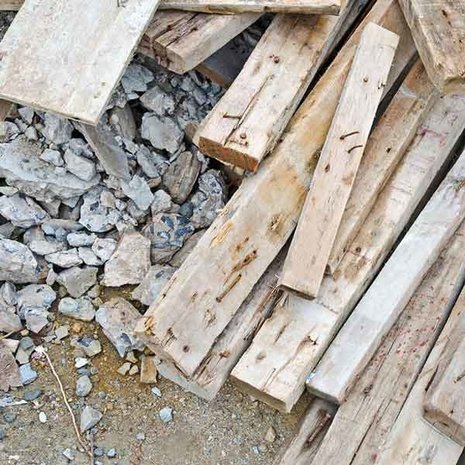 Bouw en sloopafval container 10m3 gesloten Bouw en sloopafval container 10m3 gesloten