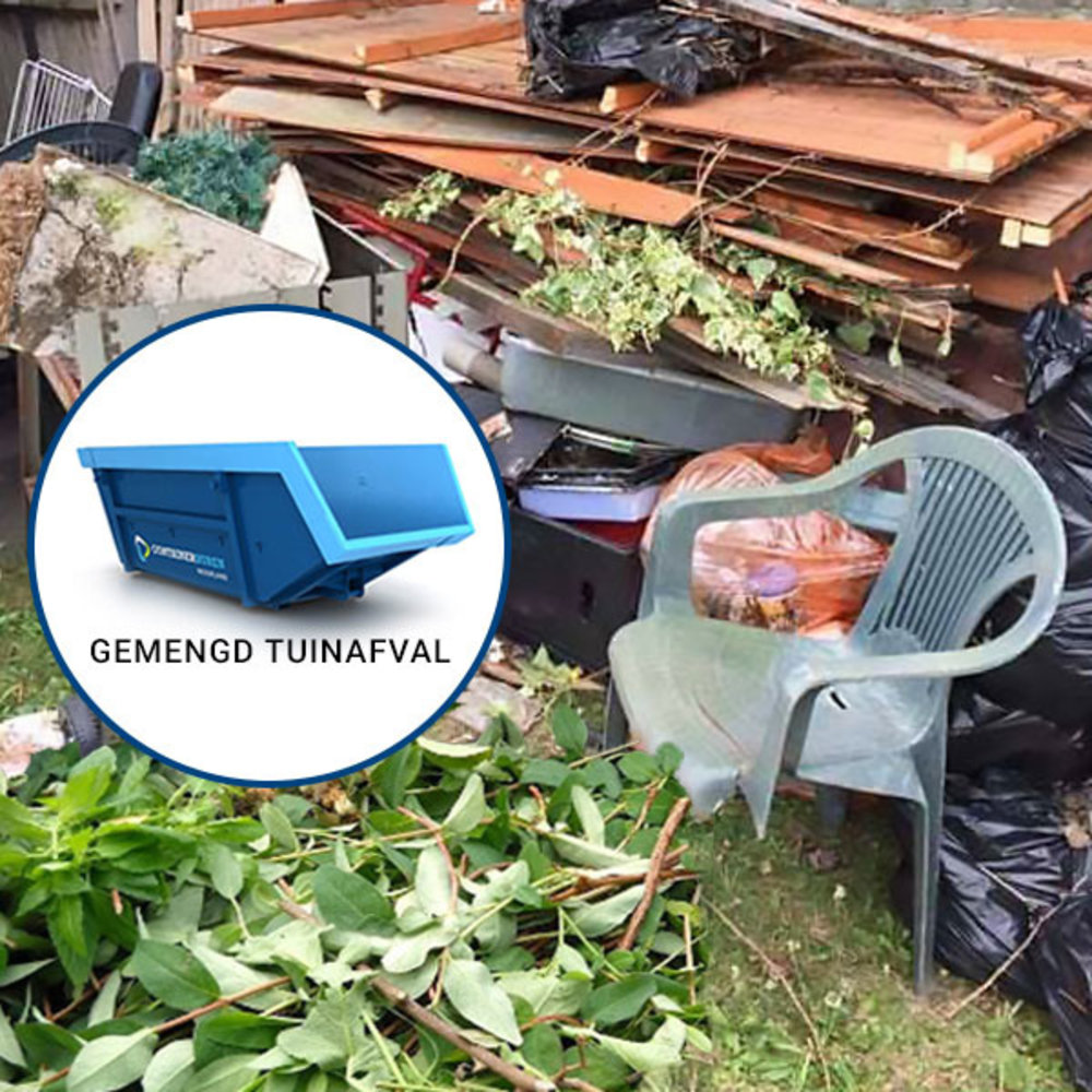 Gemengd tuinafval container huren Gemengd tuinafval container huren