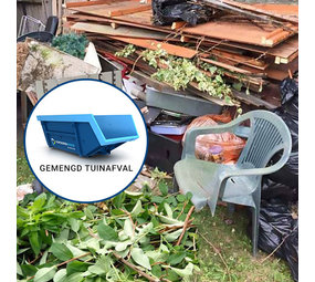 Gemengd tuinafval container huren