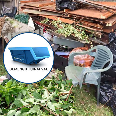 Gemengd tuinafval container huren Gemengd tuinafval container huren