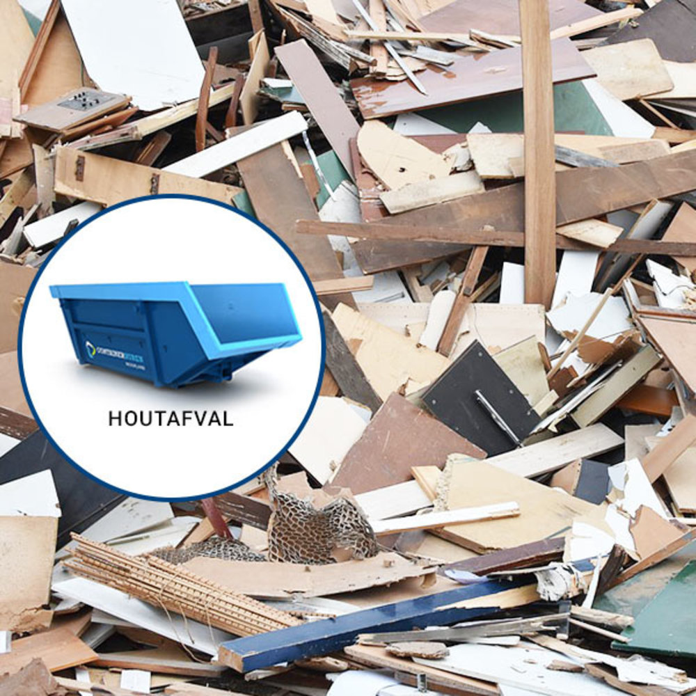Houtcontainer huren