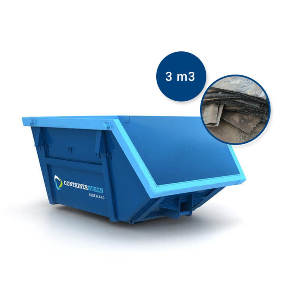 Dakafval container 3m3 Dakafval container 3m3