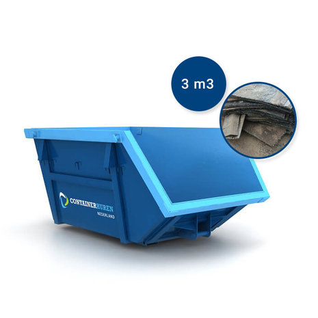 Dakafval container 3m3 Dakafval container 3m3