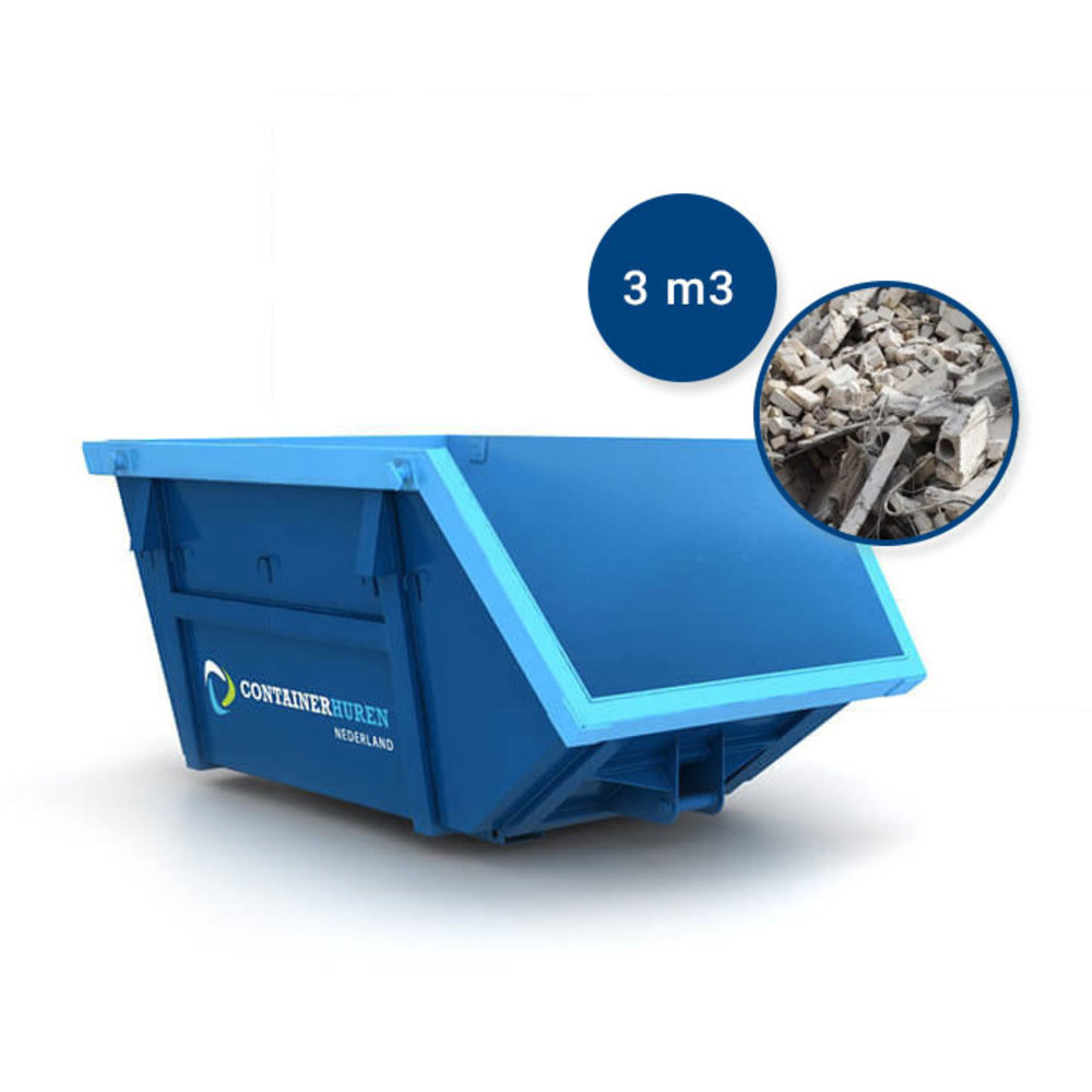 Puincontainer 3m3 Puincontainer 3m3