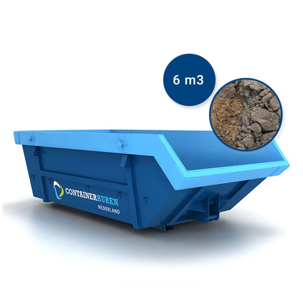 Grond container 6m3 Grond container 6m3