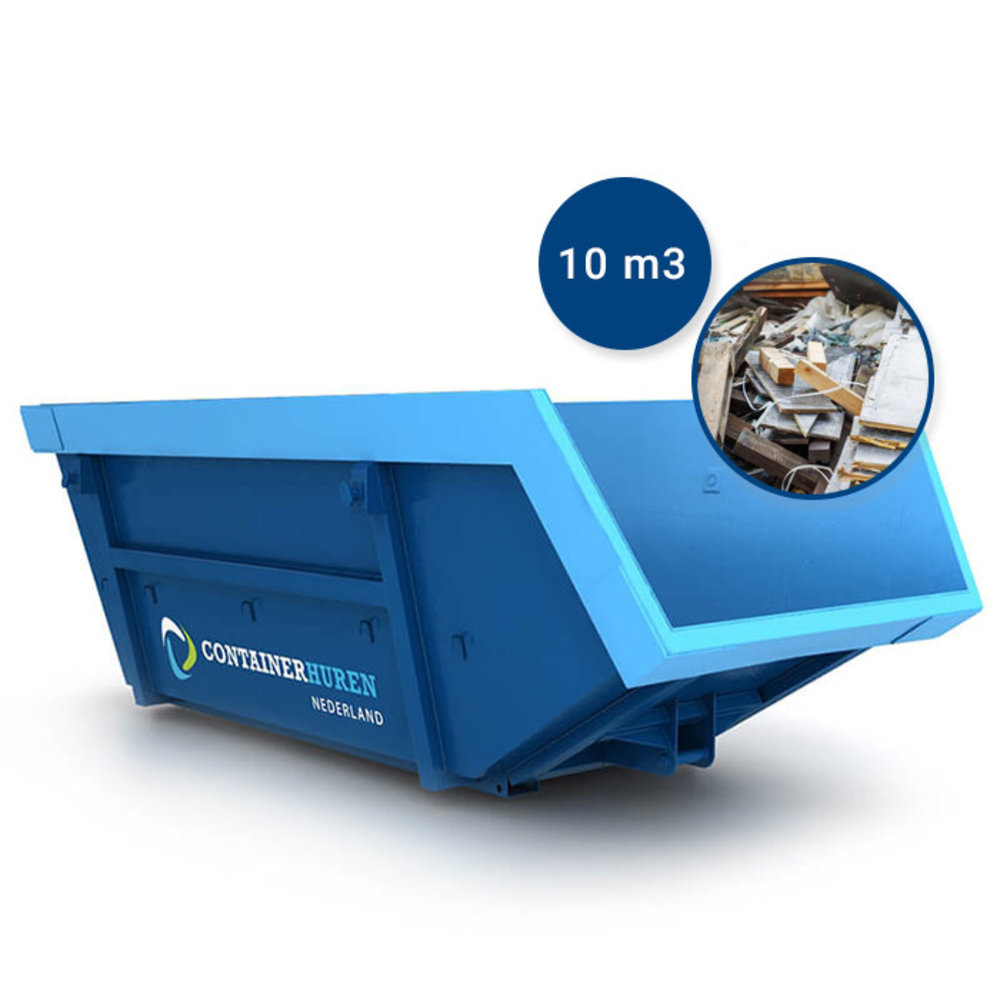 Bouw en sloopafval container 10m3