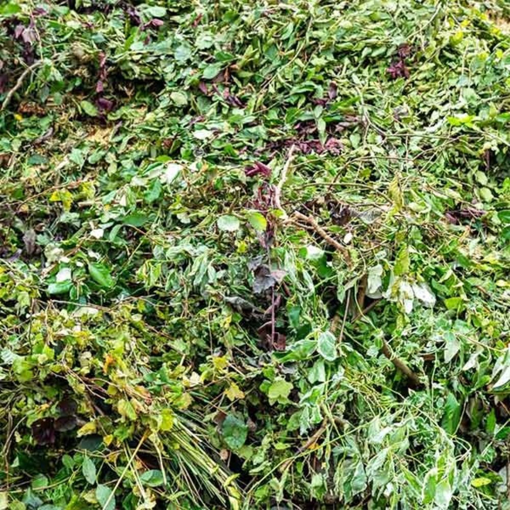 Groenafval container 10m3 gesloten