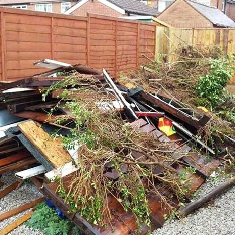 Gemengd tuinafval container 20m3 Gemengd tuinafval container 20m3