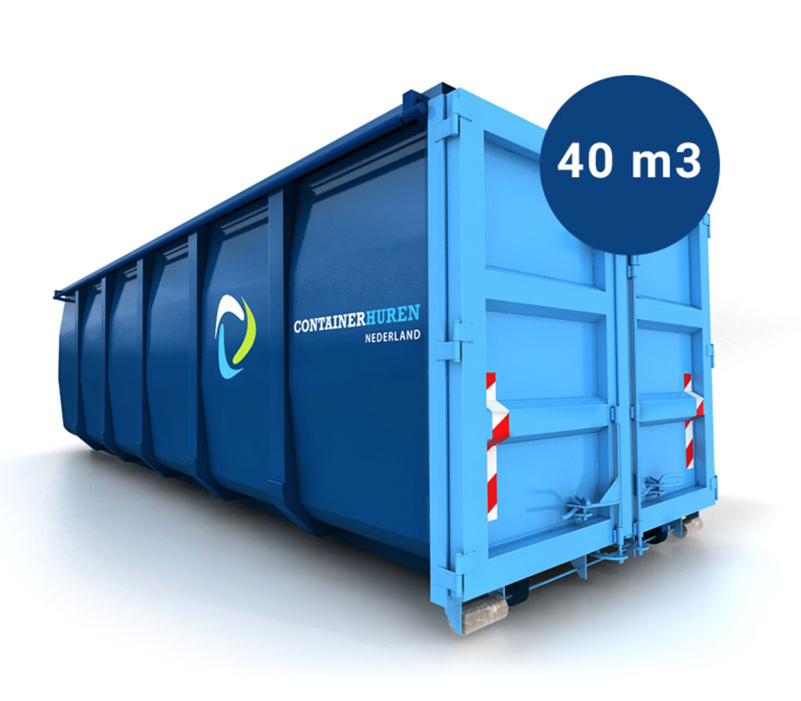 Bouw en Sloopafval container 40m3 Bouw en Sloopafval container 40m3