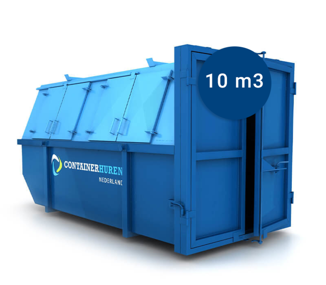 10 kuub gesloten container