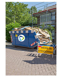Hoe lang mag bouwcontainer op openbare weg staan?
