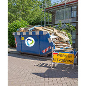 Hoe lang mag bouwcontainer op openbare weg staan?