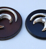 2 x schild tanden EVERZWIJN / WILD ZWIJN