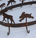 Decoratieve WILDKROON / PANNENREK- met wildmotief