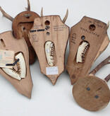 OPRUIMING: 5 x REE GEWEI op houten schild