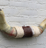 Texas style BULLBAR- 105 cm - afgewerkt met vel en sisaltouw