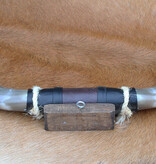 Texas style BULLBAR- 47 cm - afgewerkt met leer