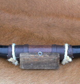 Texas style BULLBAR- 48 cm - afgewerkt met leer