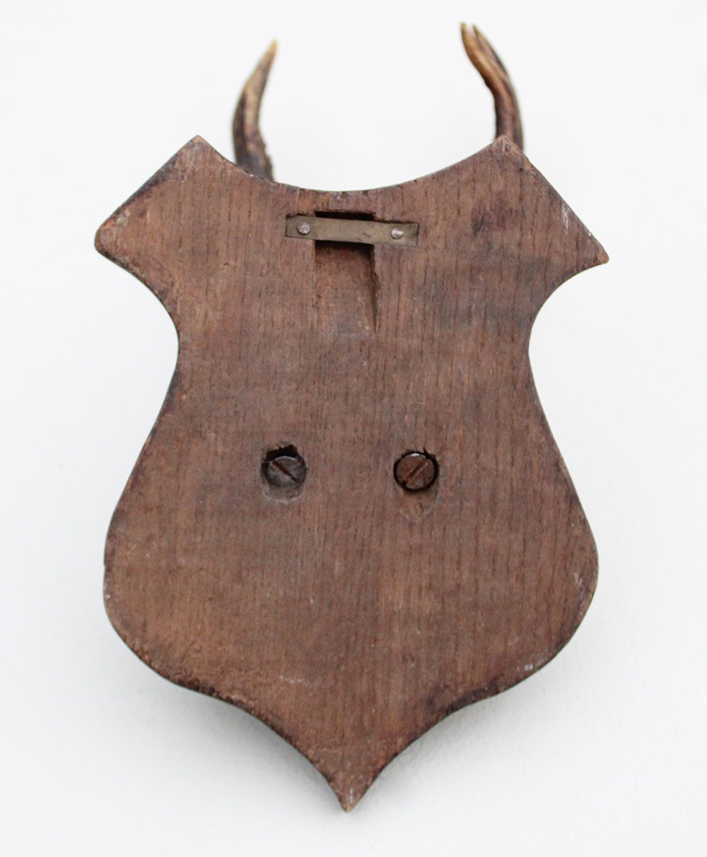 Antiek REE GEWEI op eiken schild  - rond 1900