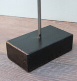 RAM SCHEDEL op houten sokkel