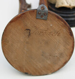 7 x antiek REE GEWEI  op zwart houten schild  - 1908