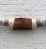 Texas style BULLBAR- 180 cm - afgewerkt met vel