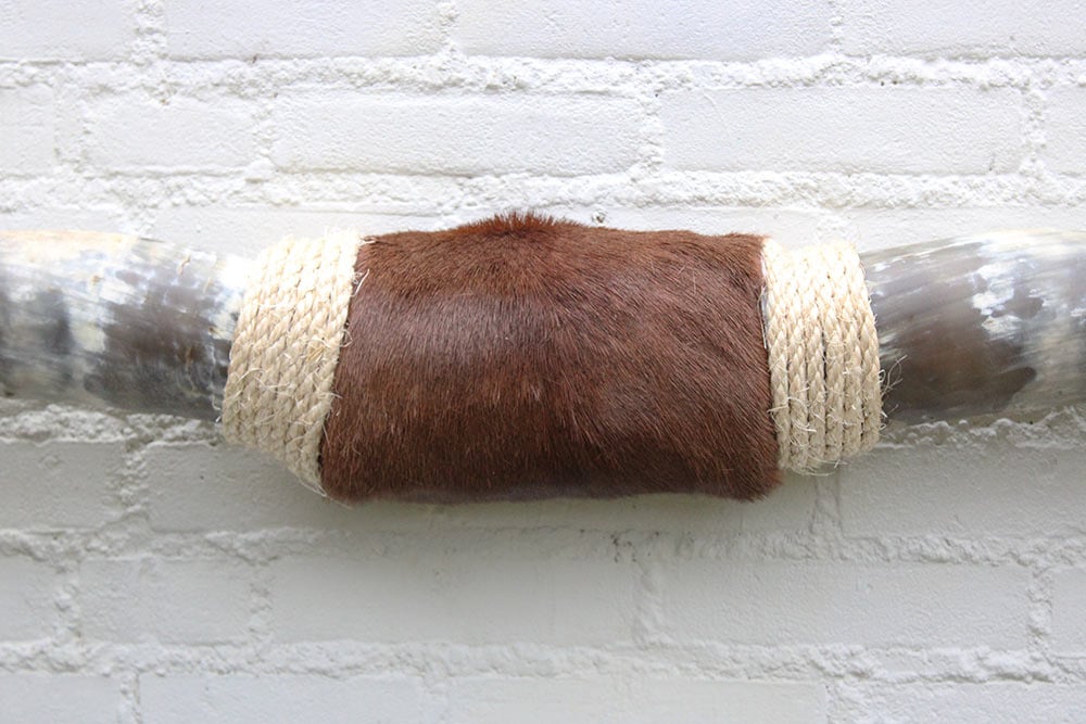 Texas style BULLBAR- 180 cm - afgewerkt met vel