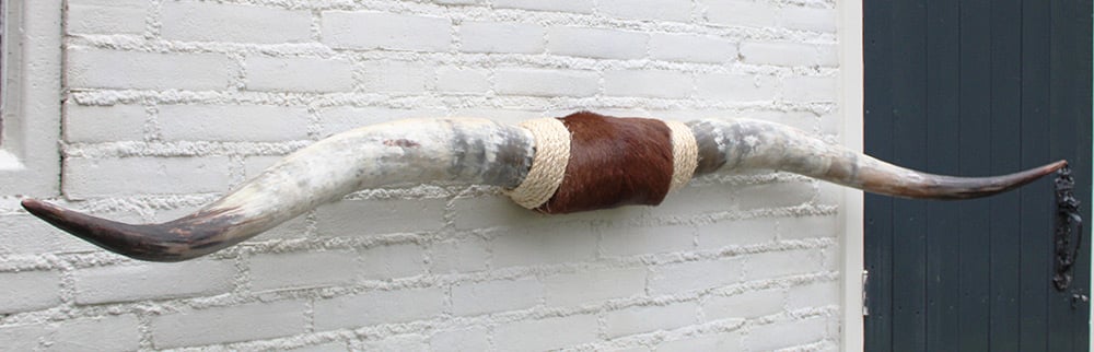 Texas style BULLBAR- 180 cm - afgewerkt met vel